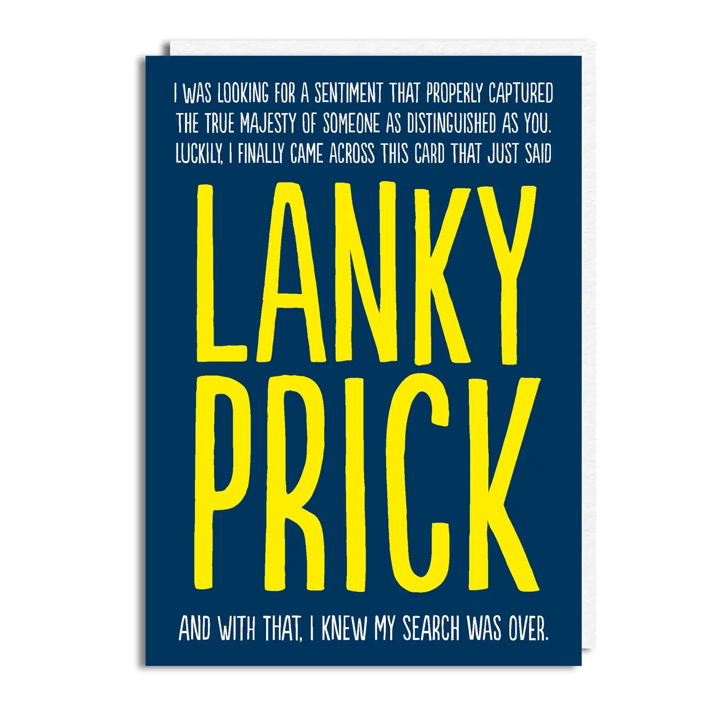 Buddy Fernandez Cards - Lanky Prick