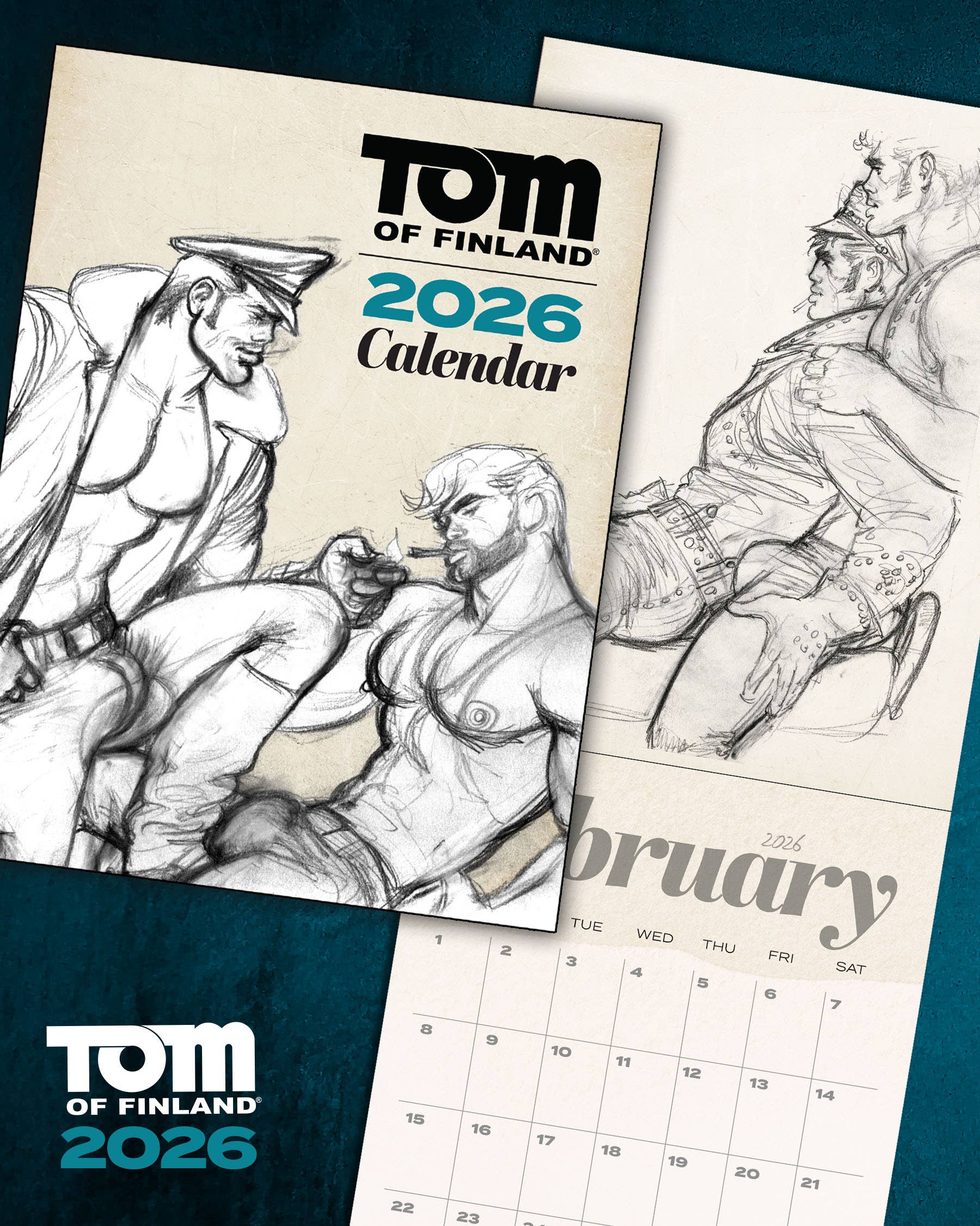 Tom of Finland 2026 Calendar  - PRESALE