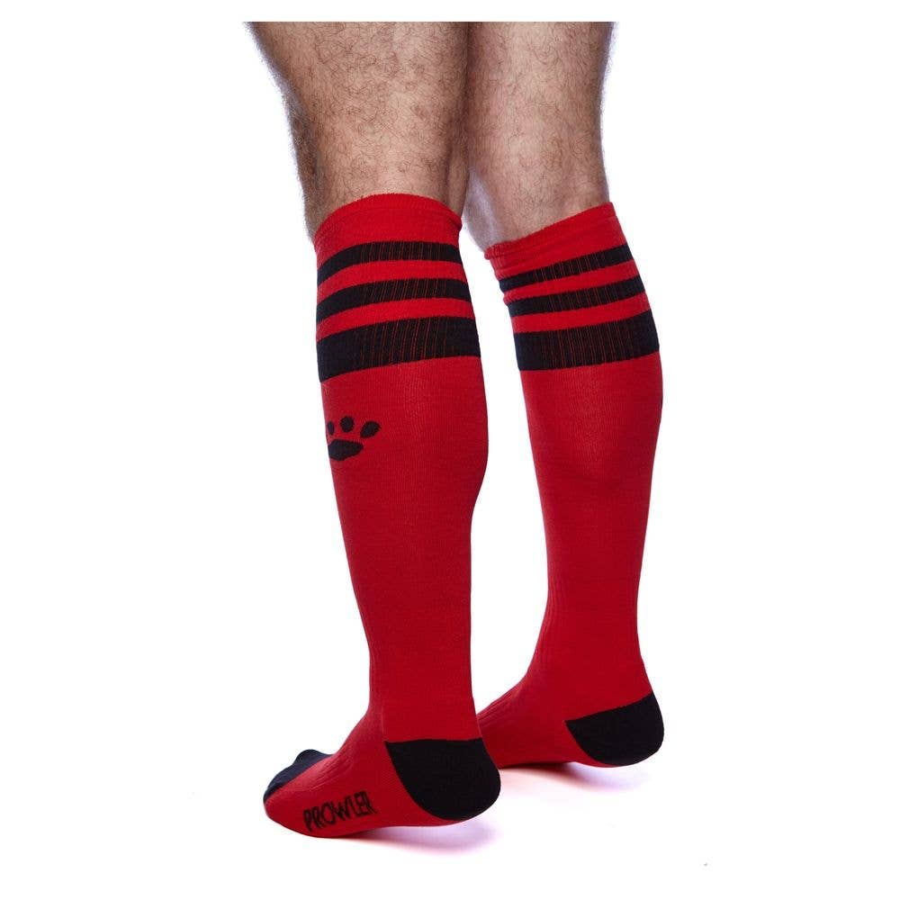 Prowler RED Football Socks