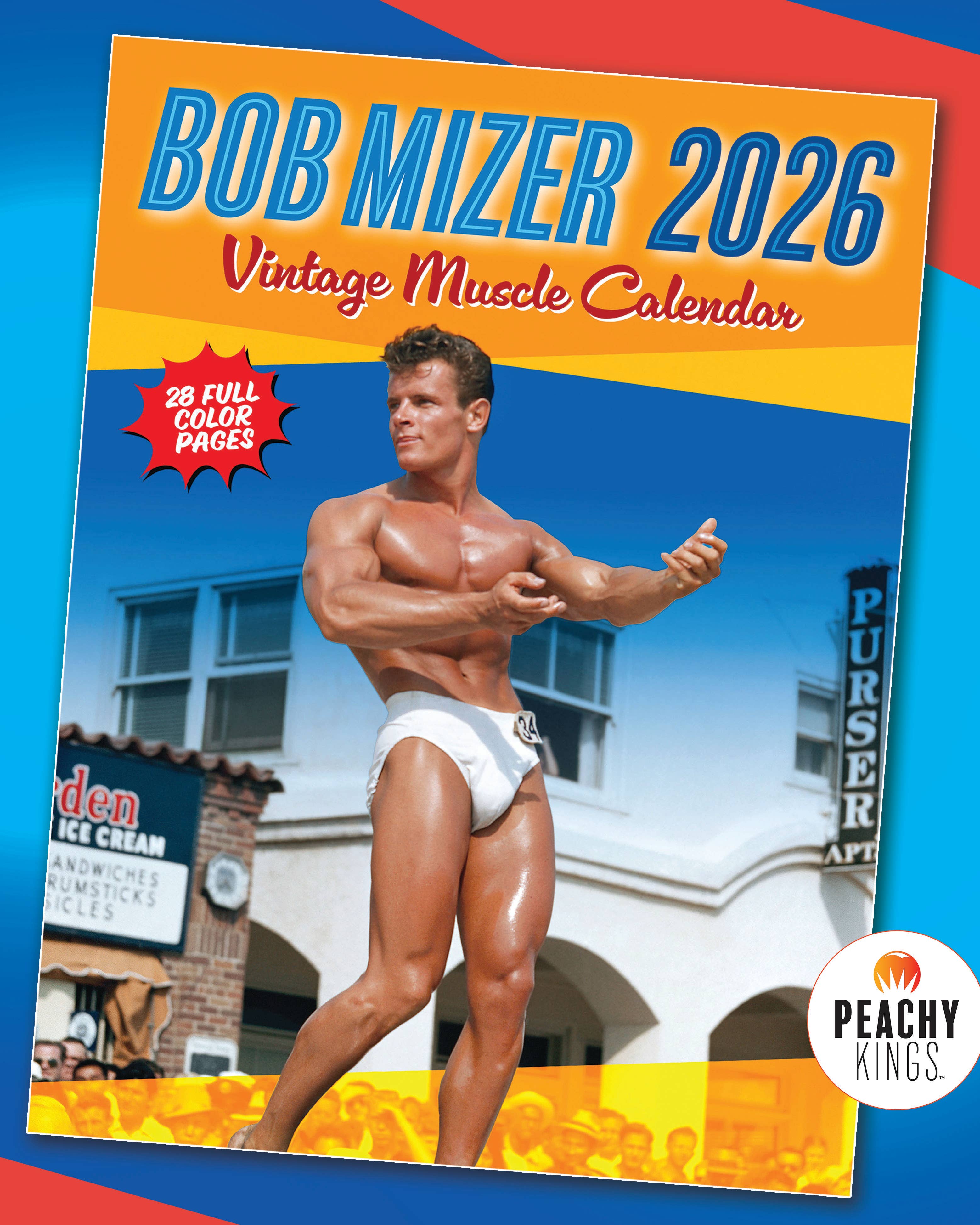 Bob Mizer Physique Pictorial  2026 Calendar  - PRESALE