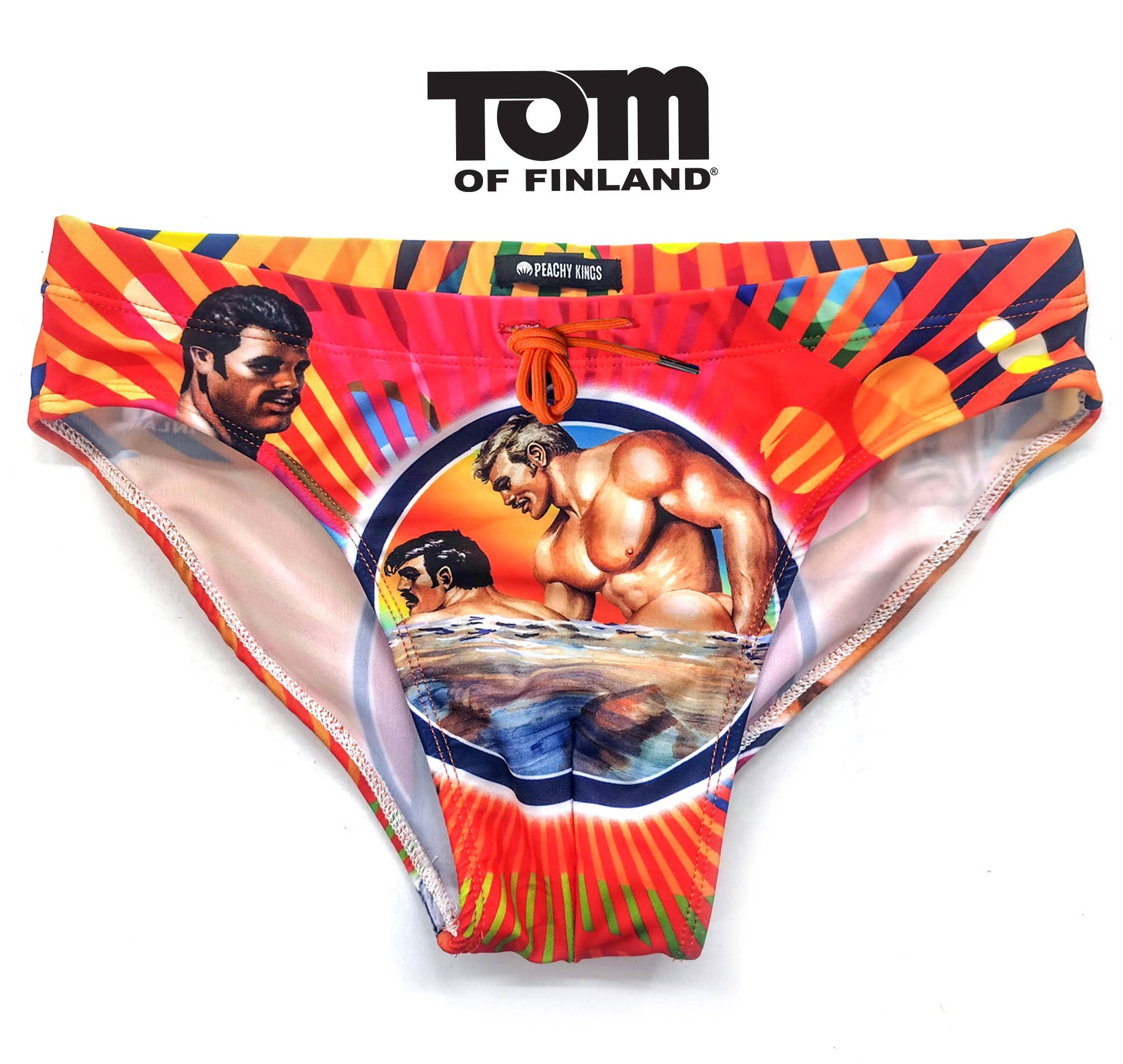 Peachy Kings - Tom of Finland "PRIDE" Swim Brief