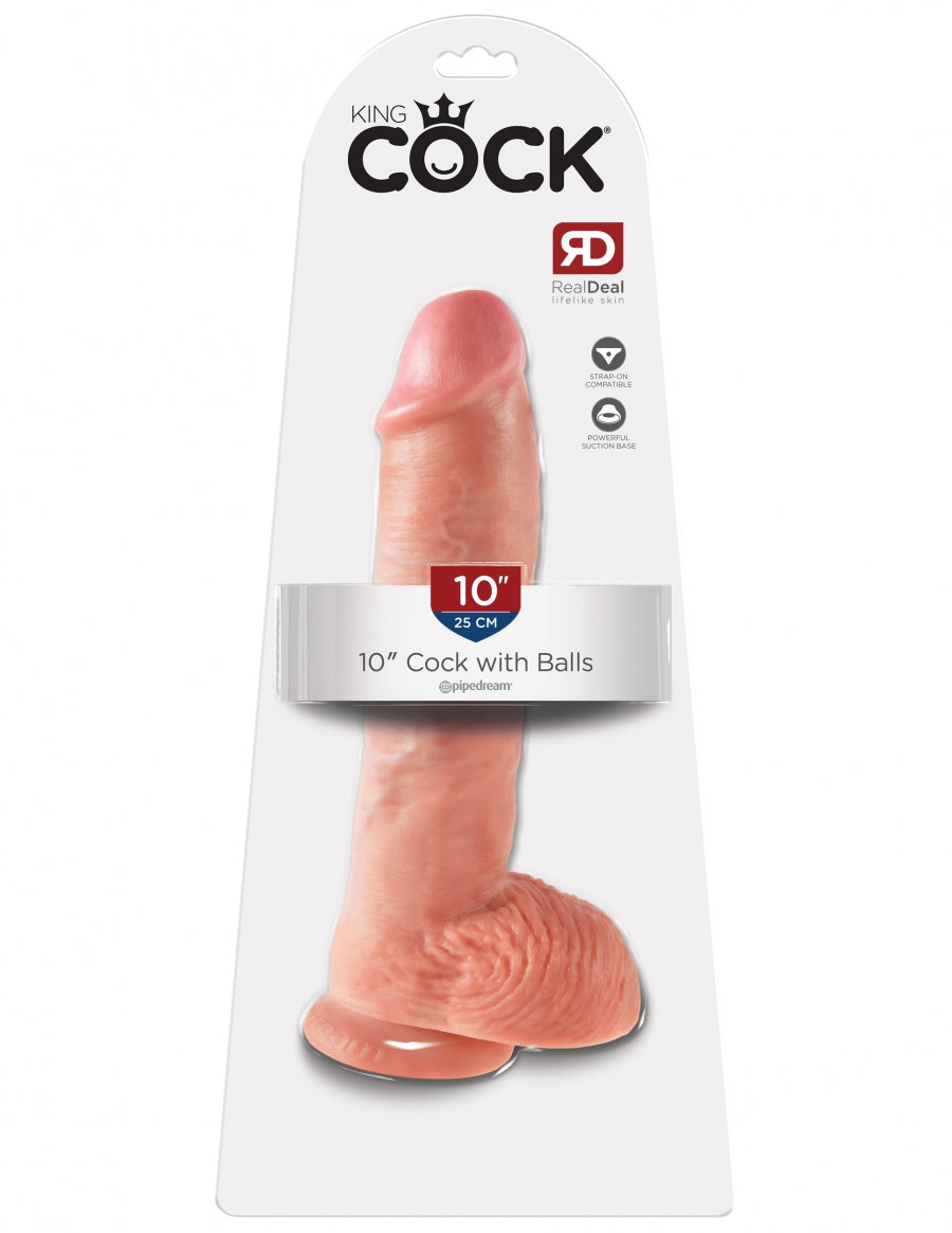 Pipedream - King Cock 10" Cock with Balls