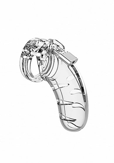 Shots - ManCage - Model 03 - Chastity - 4.5" - Cock Cage - Transparent