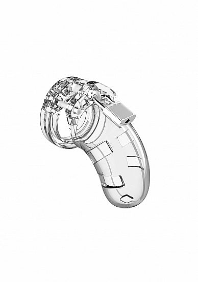 Shots - ManCage - Model 01 - Chastity - 3.5" - Cock Cage - Transparent