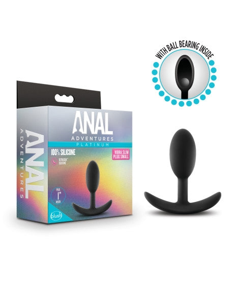 Anal Adventures - Vibra Slim Plug Small