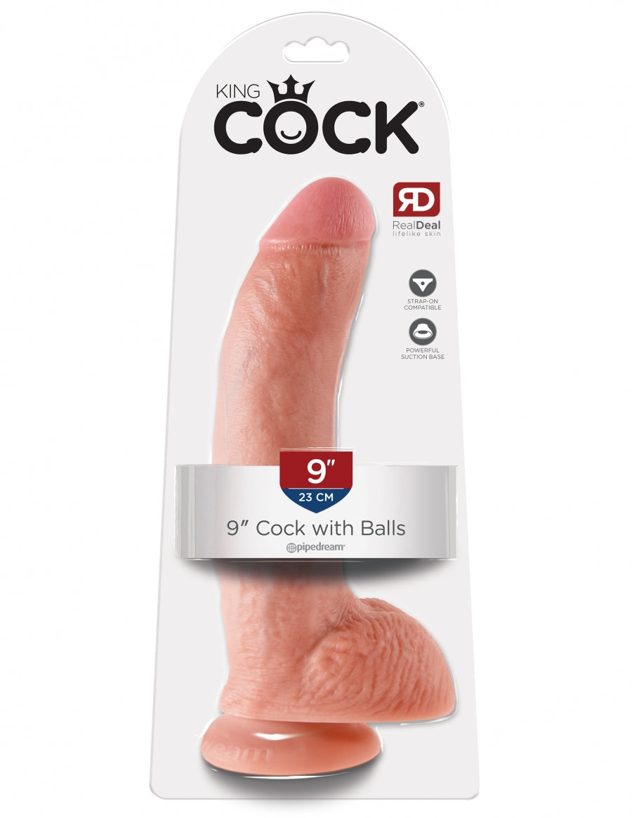 pipedream - King Cock 9" cock and balls