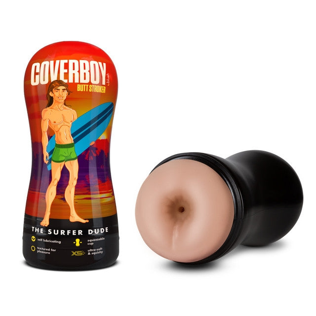 Blush - Coverboy - The Surfer Dude - Self Lubricating Stroker - Beige