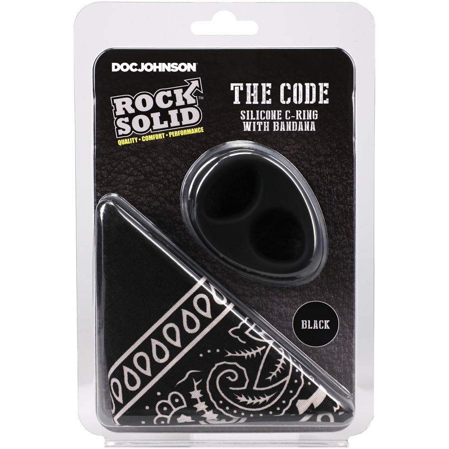 Doc Johnson - The Code C-Ring and Bandana