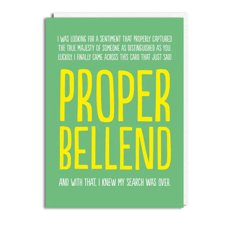 Buddy Fernandez - Proper Bellend