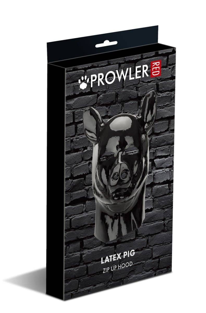 Prowler RED Latex Pig Hood