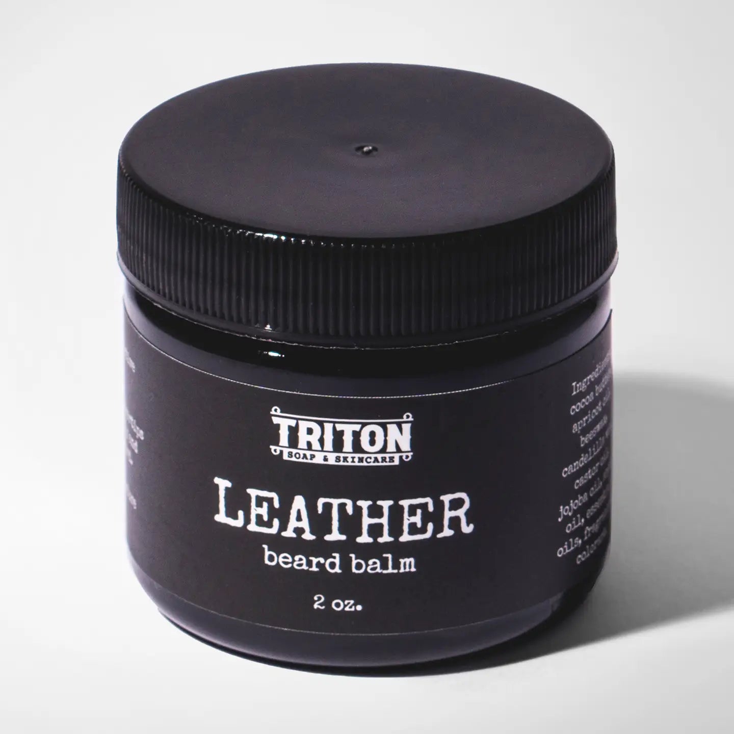 Triton Soap & Skincare - Beard Balm - Leather