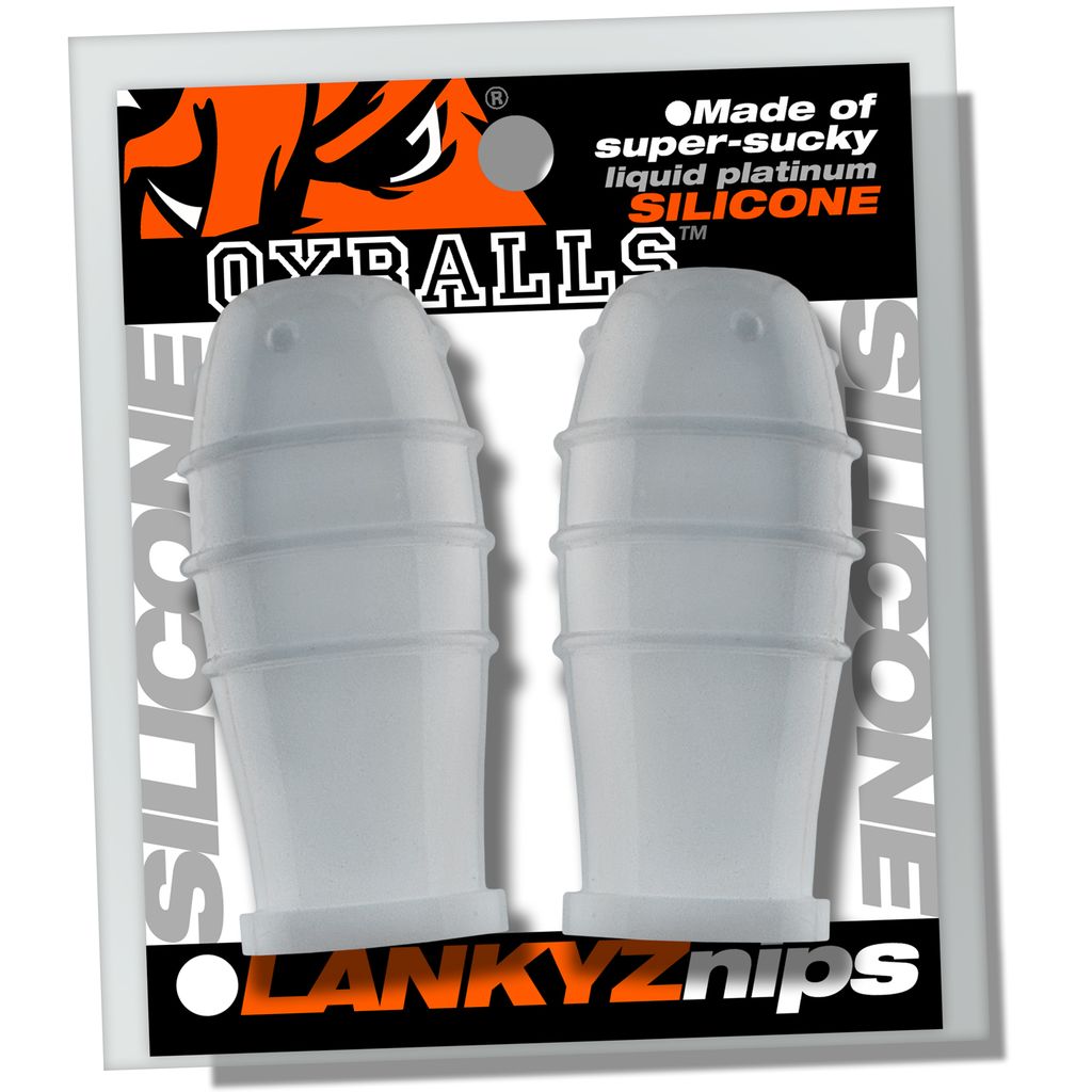 Oxballs - Lankyz Silicone Nipsuckers Clear Silicone