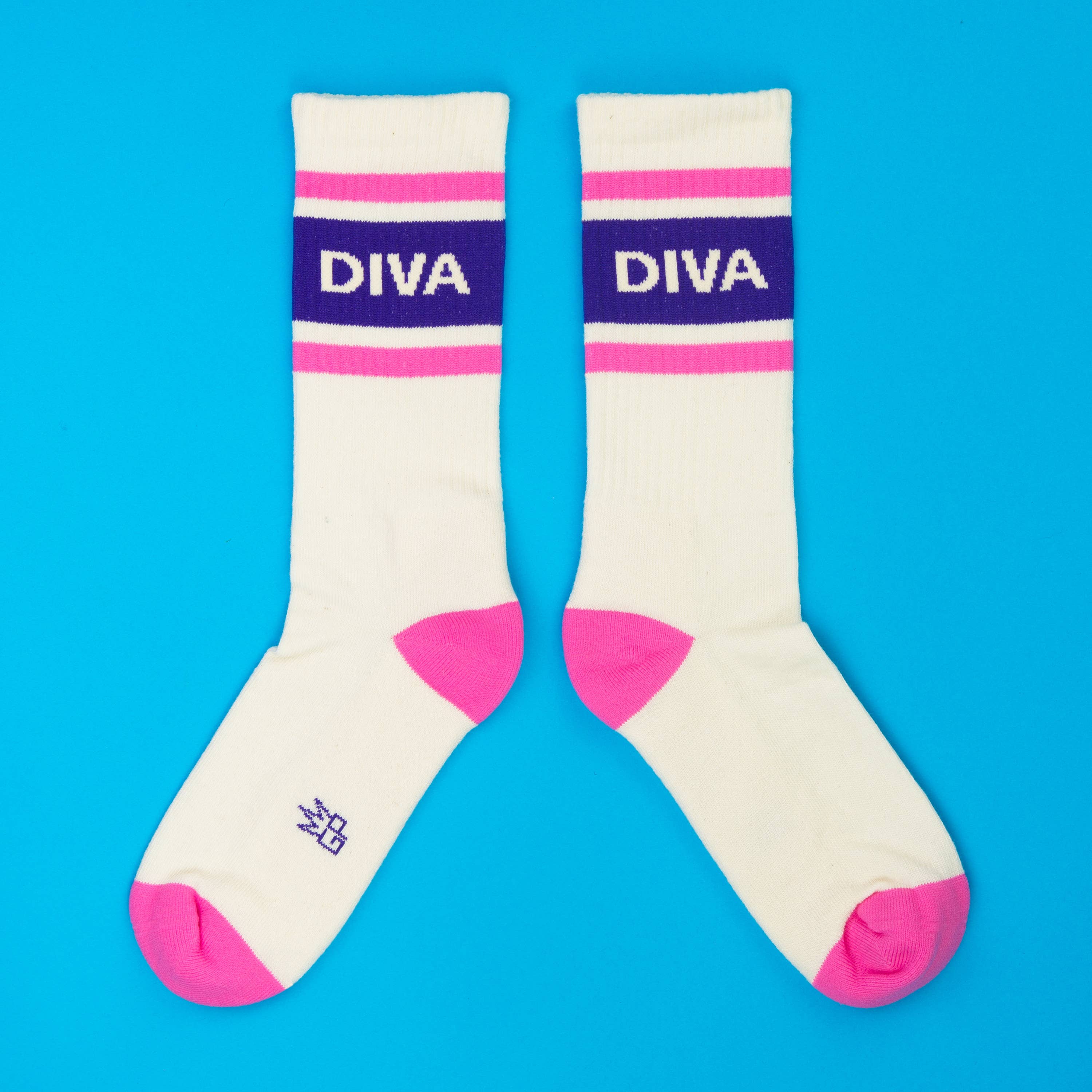 Diva Gym Crew Socks
