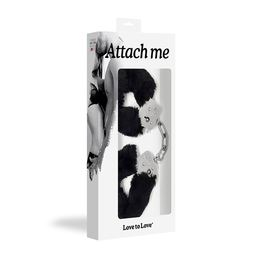 ATTACH ME - HANDCUFFS BLACK