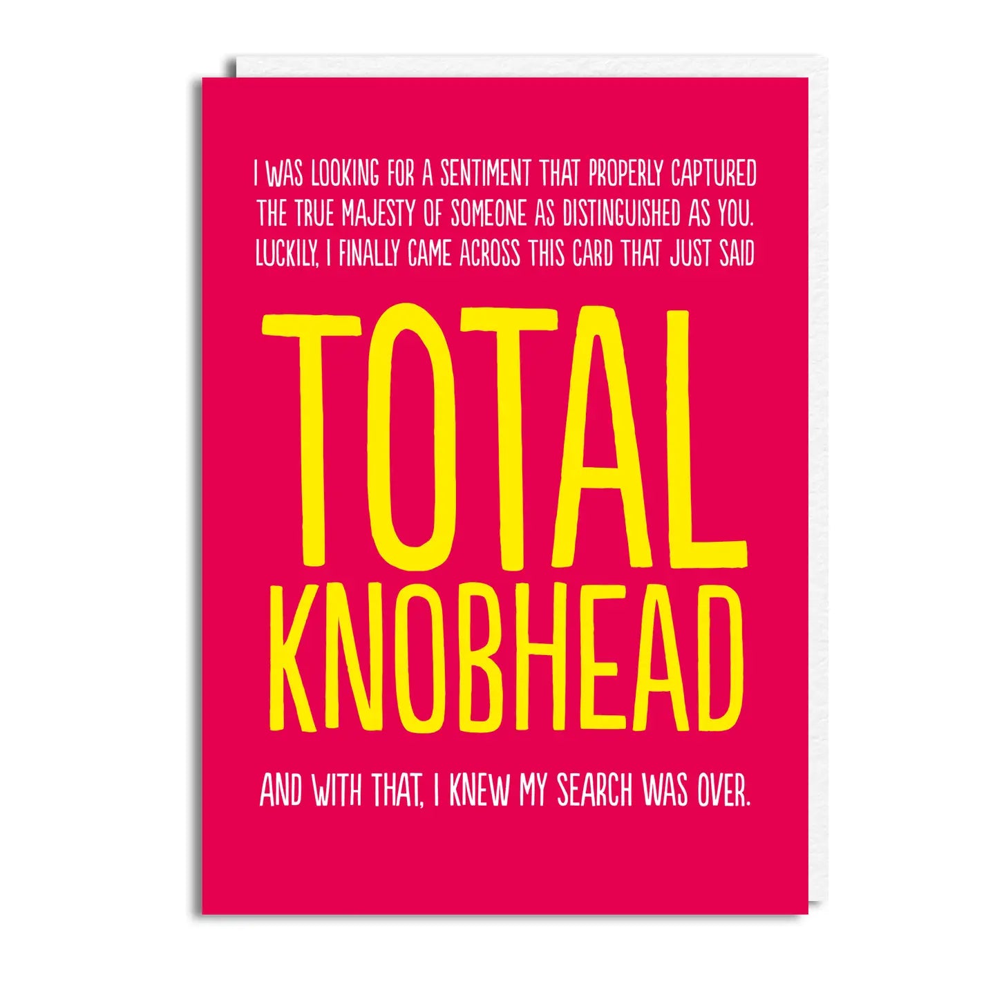 Buddy Fernandez Cards - Total Knobhead