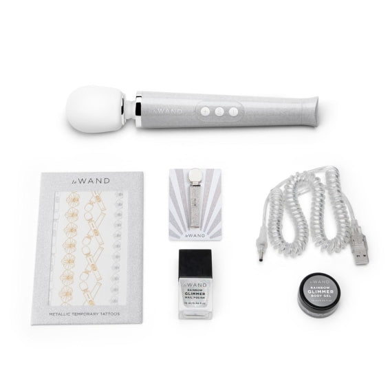 Le Wand All That Glimmers Set - White