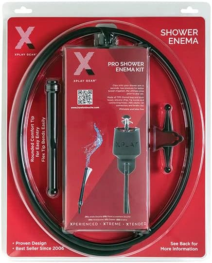 X Play Gear Pro Shower Enema Kit