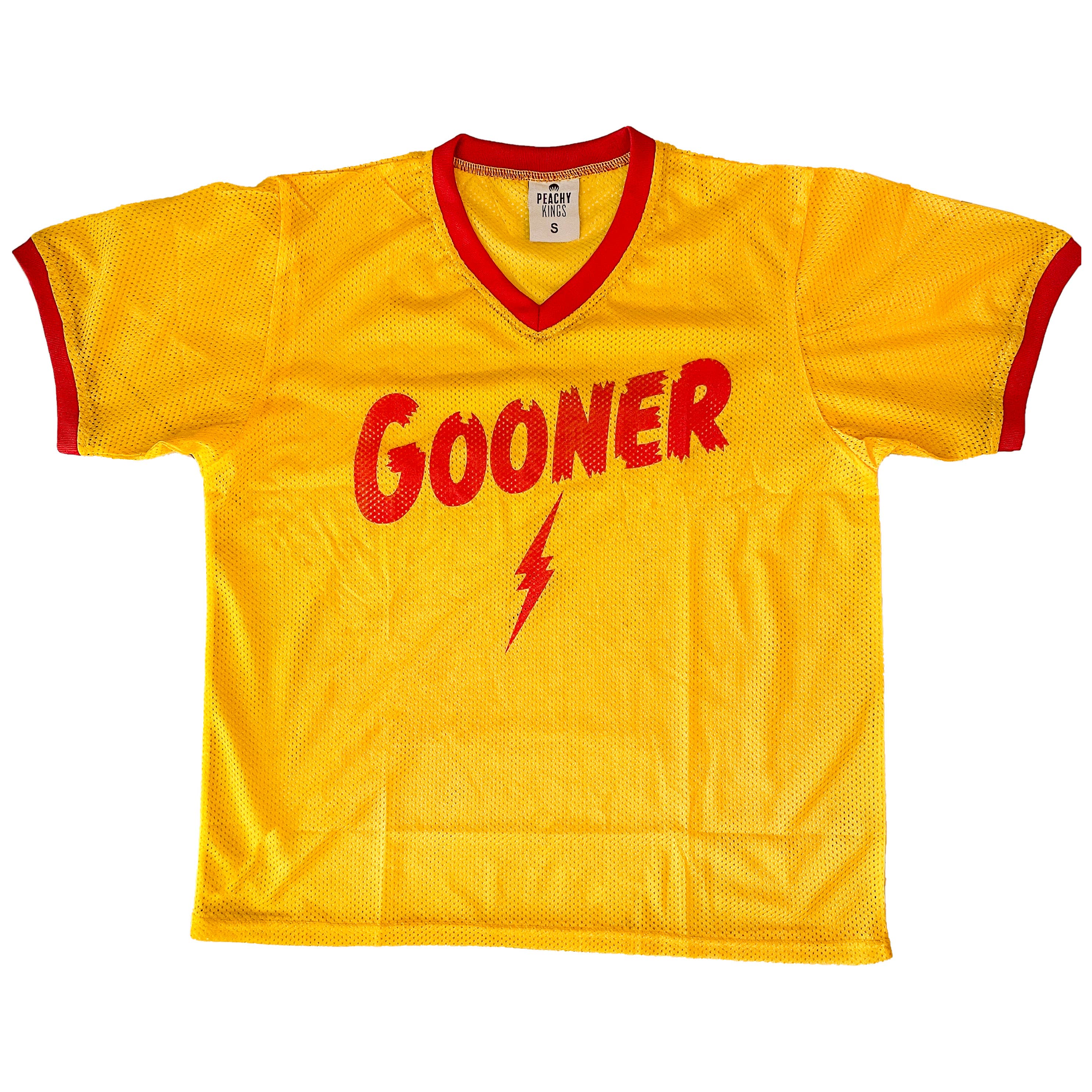 "GOONER" Mesh Football Jersey