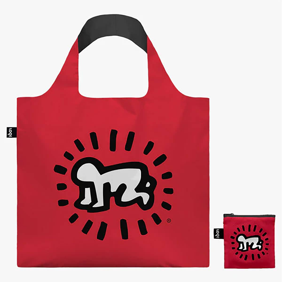 Peachy King - Keith Haring "RADIANT BABY" Recycled Tote Bag