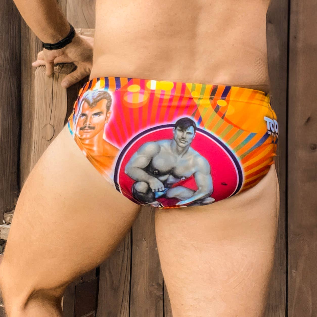 Peachy Kings - Tom of Finland "PRIDE" Swim Brief