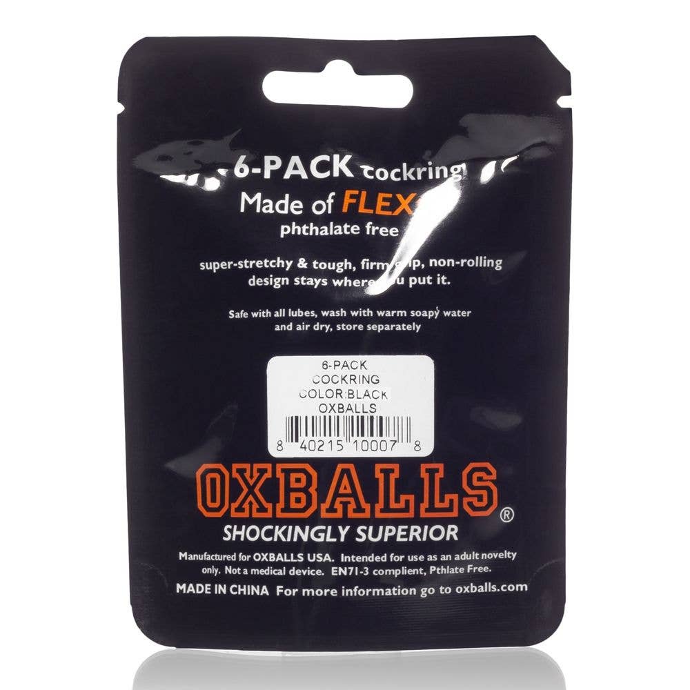 Oxballs 6 Pack Cock Ring