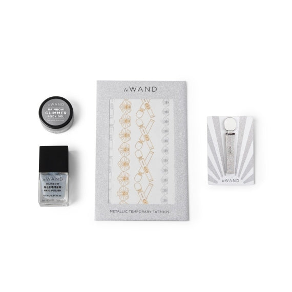 Le Wand All That Glimmers Set - White