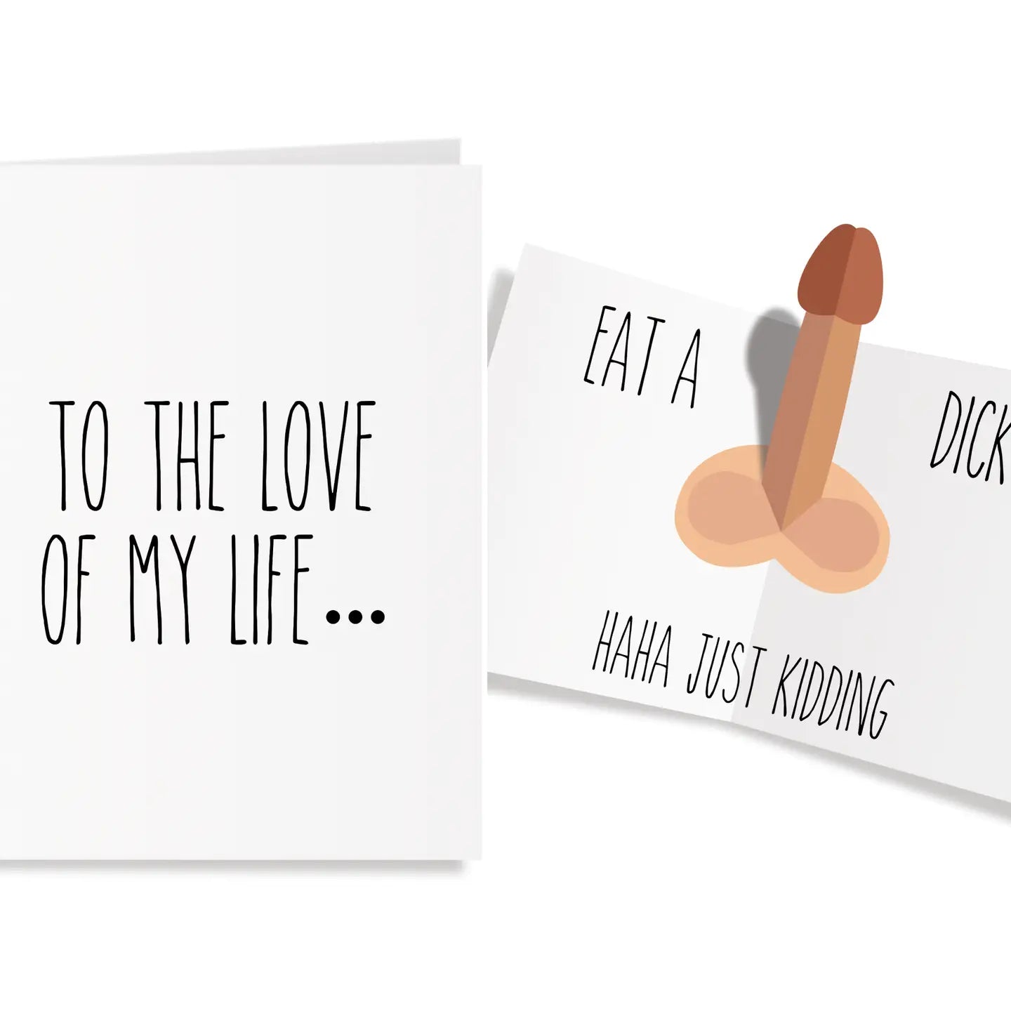 Crude Cat Cards - Funny Anniversary Card