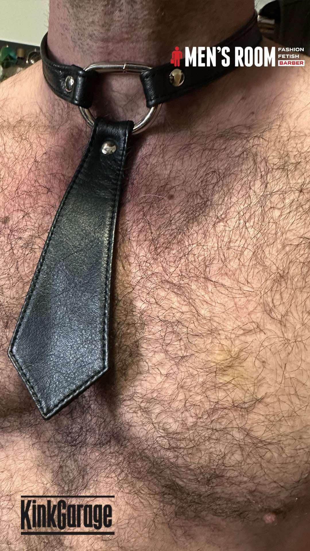 Kink Garage - Leather Neck Tie - Various Colors