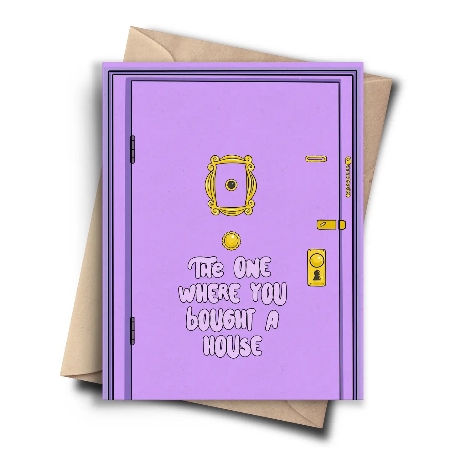 Pop Cult Paper - Friends House Warming Card