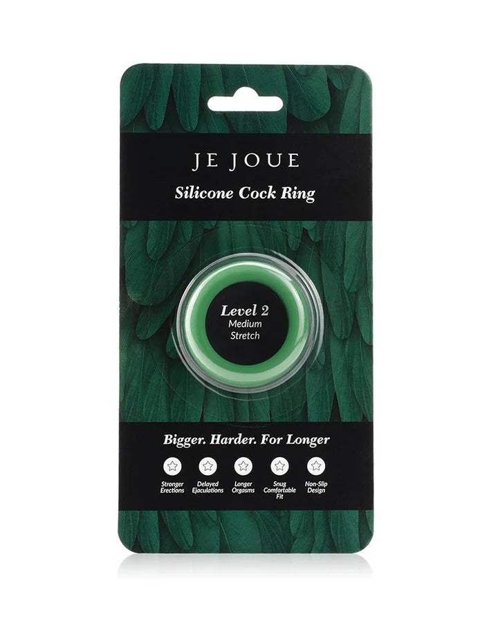 Je Joue-Green Silicone C-Ring - Medium Stretch