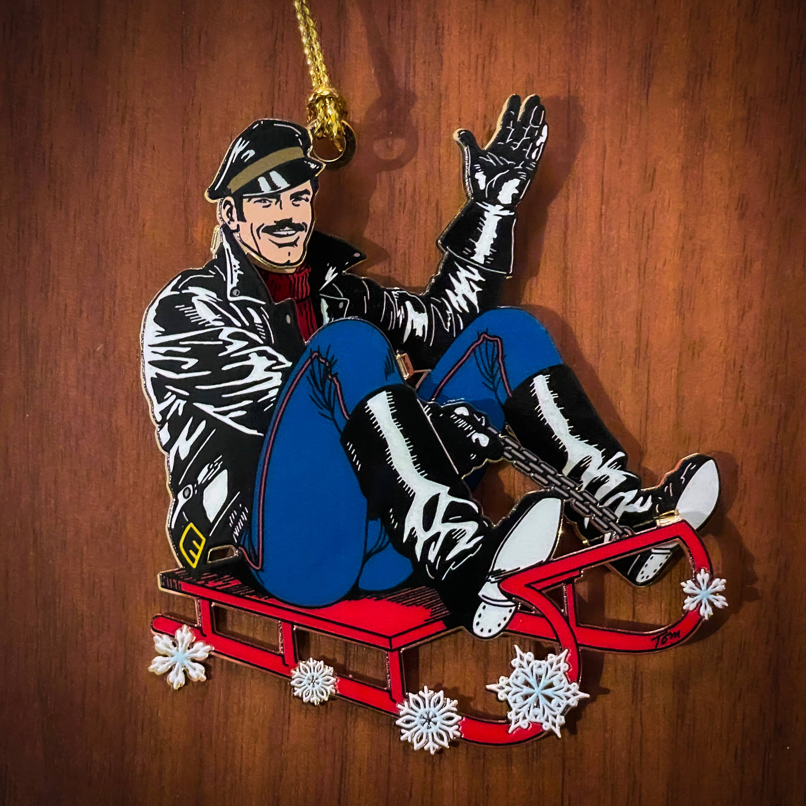 Tom of Finland 2024 Holiday Ornament