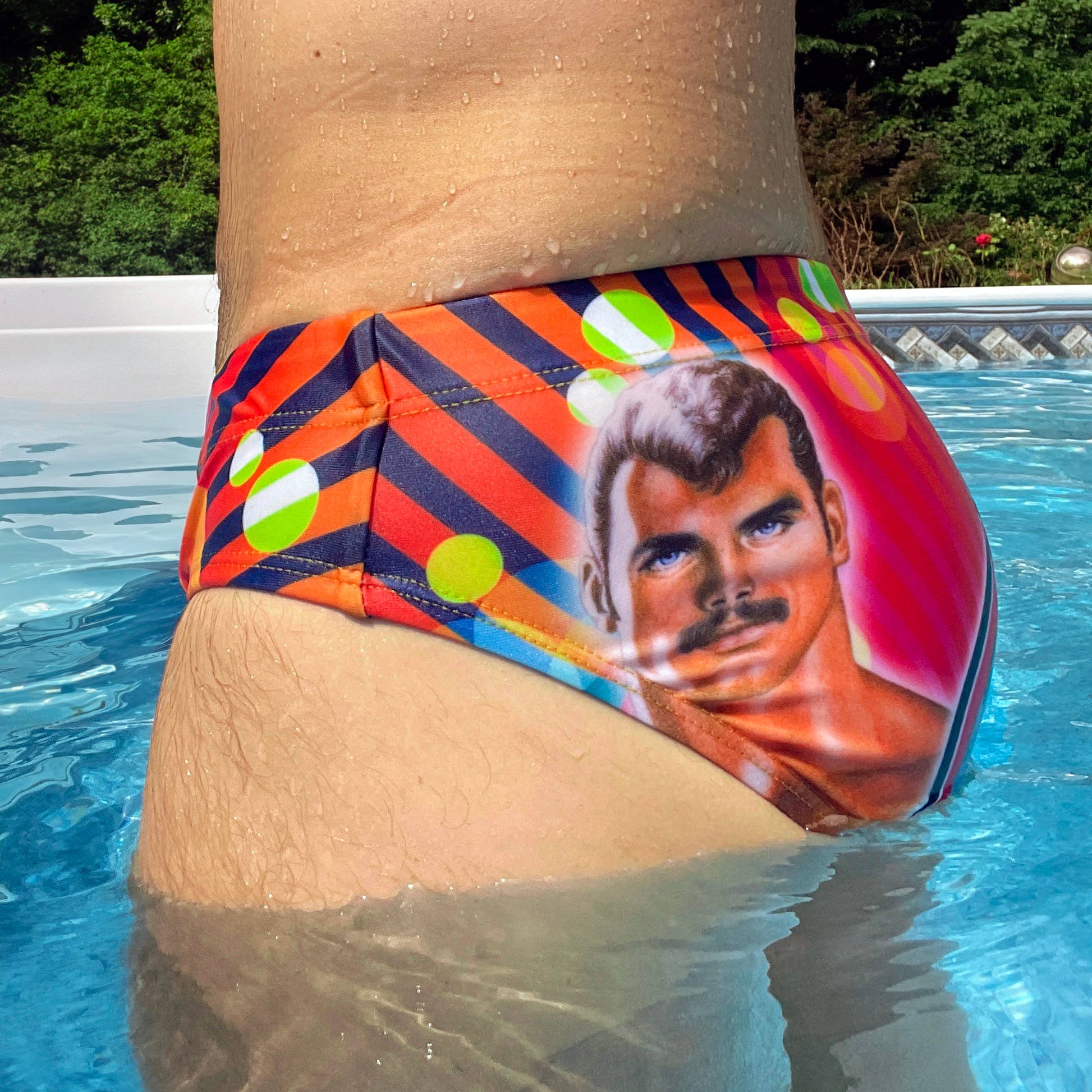 Peachy Kings - Tom of Finland "PRIDE" Swim Brief