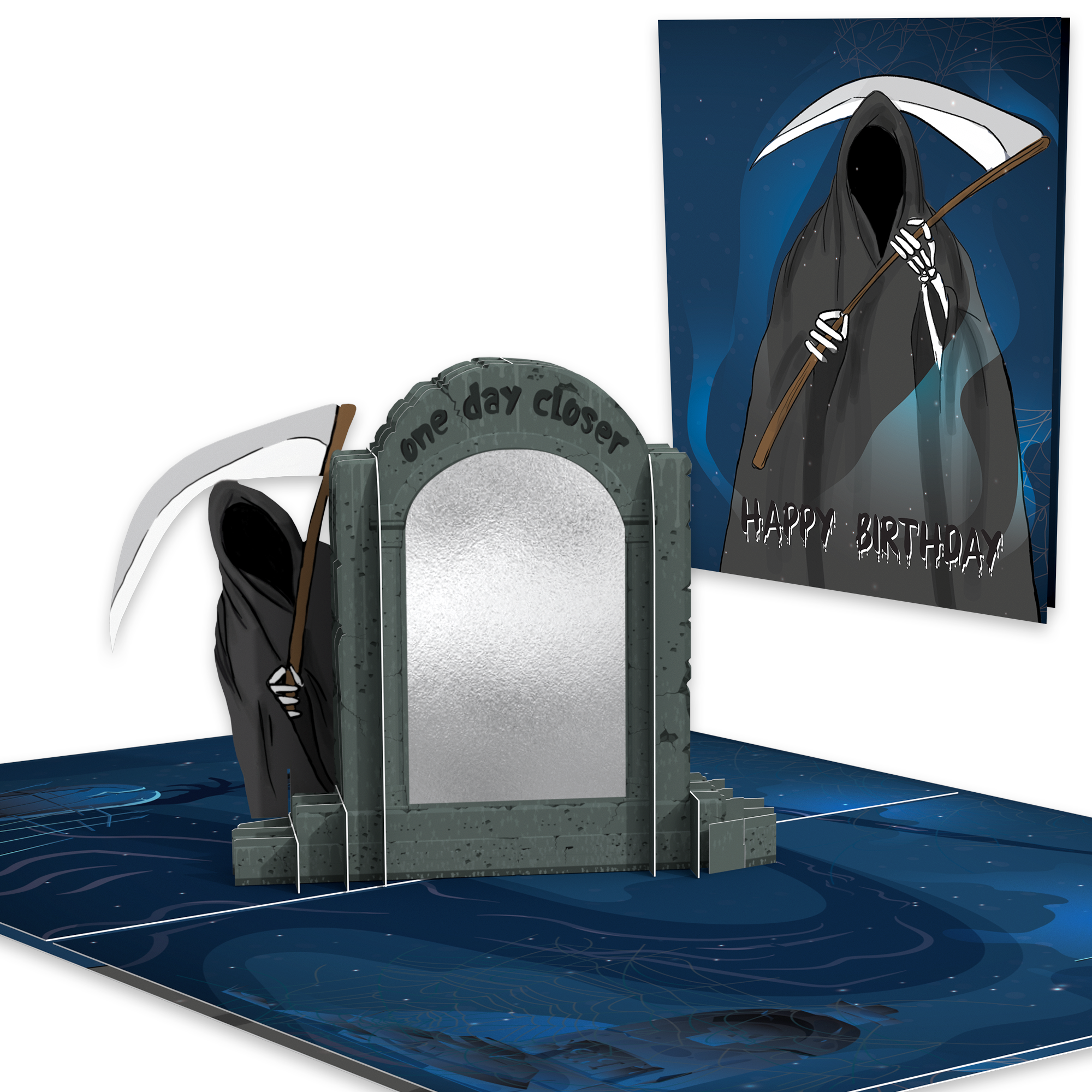 Dirty Pop - One Day Closer Funny 3D Birthday Card