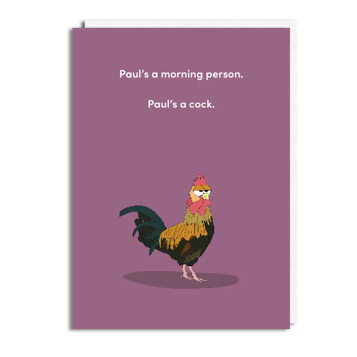 Buddy Fernandez - Paul's a cock