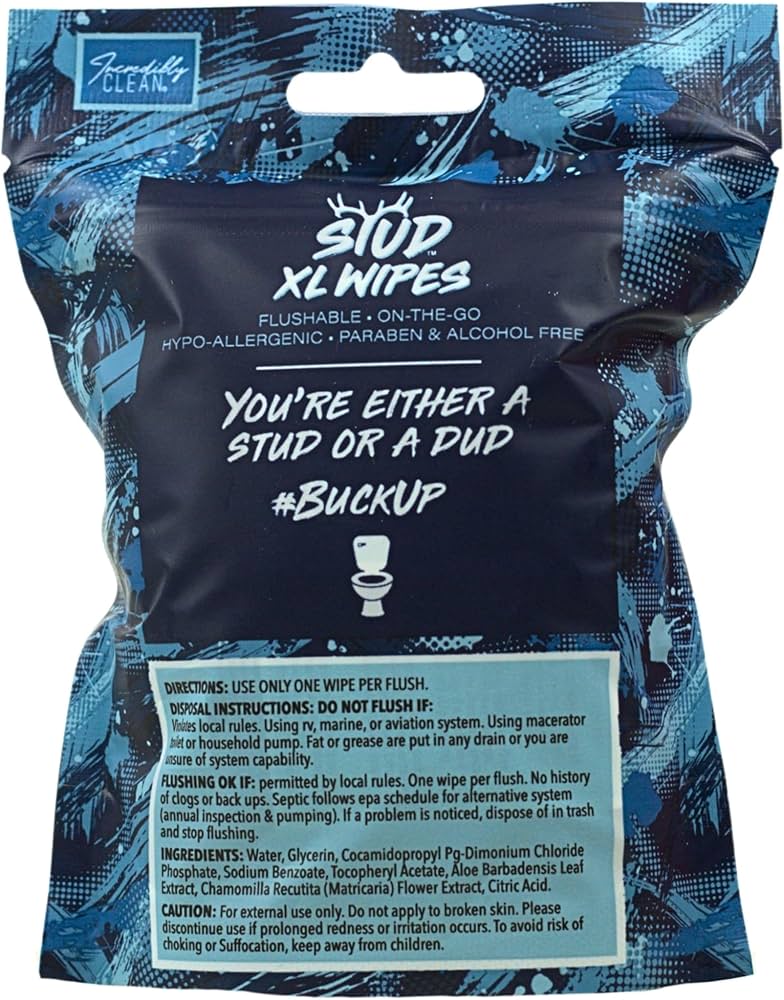 Stud Wipes - 10 pack