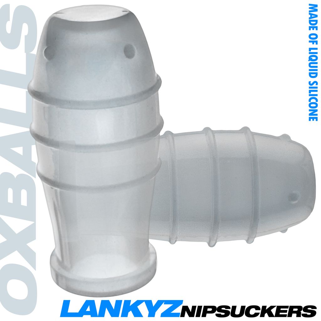 Oxballs - Lankyz Silicone Nipsuckers Clear Silicone