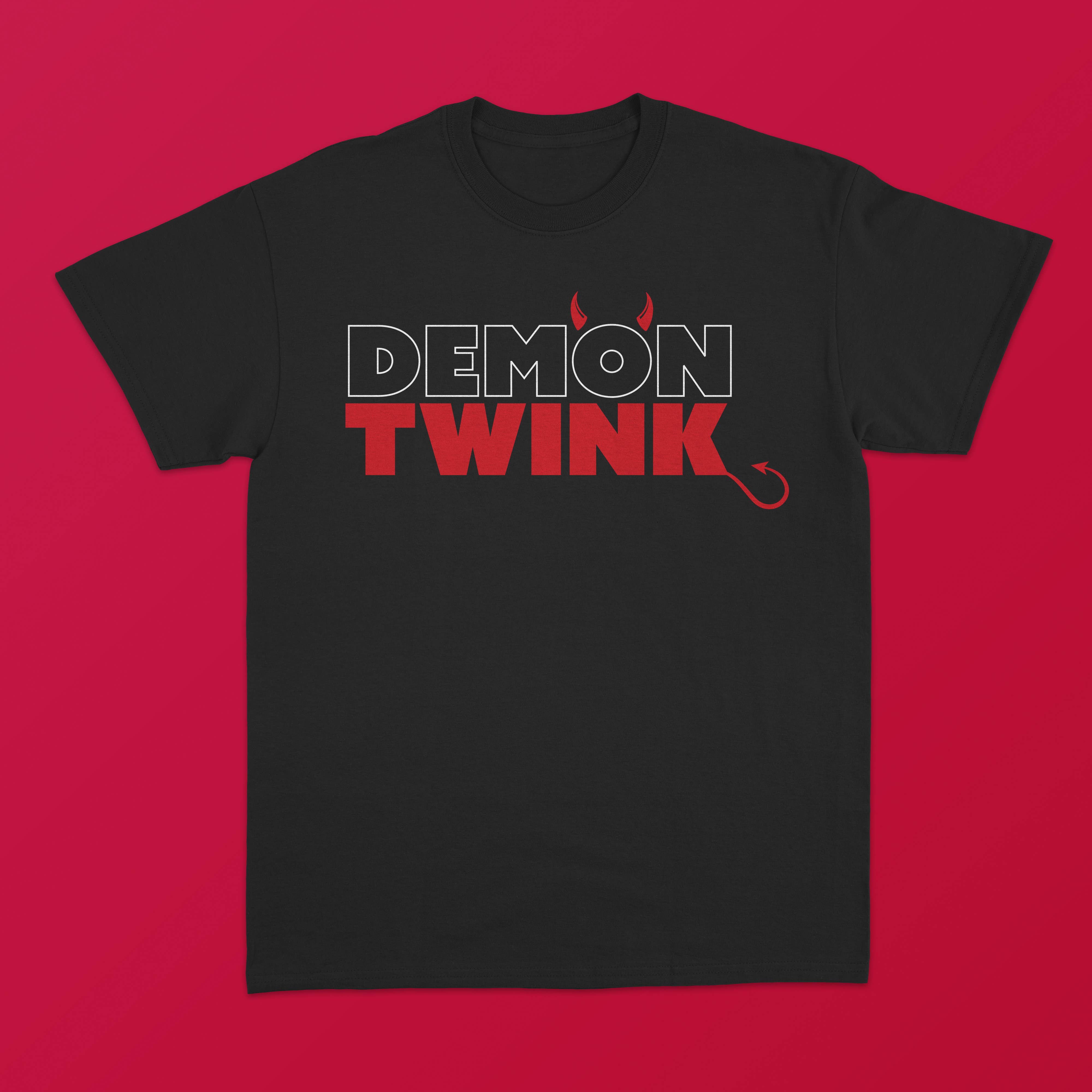 "DEMON TWINK" T-shirt (Gay Queer LGBTQ)