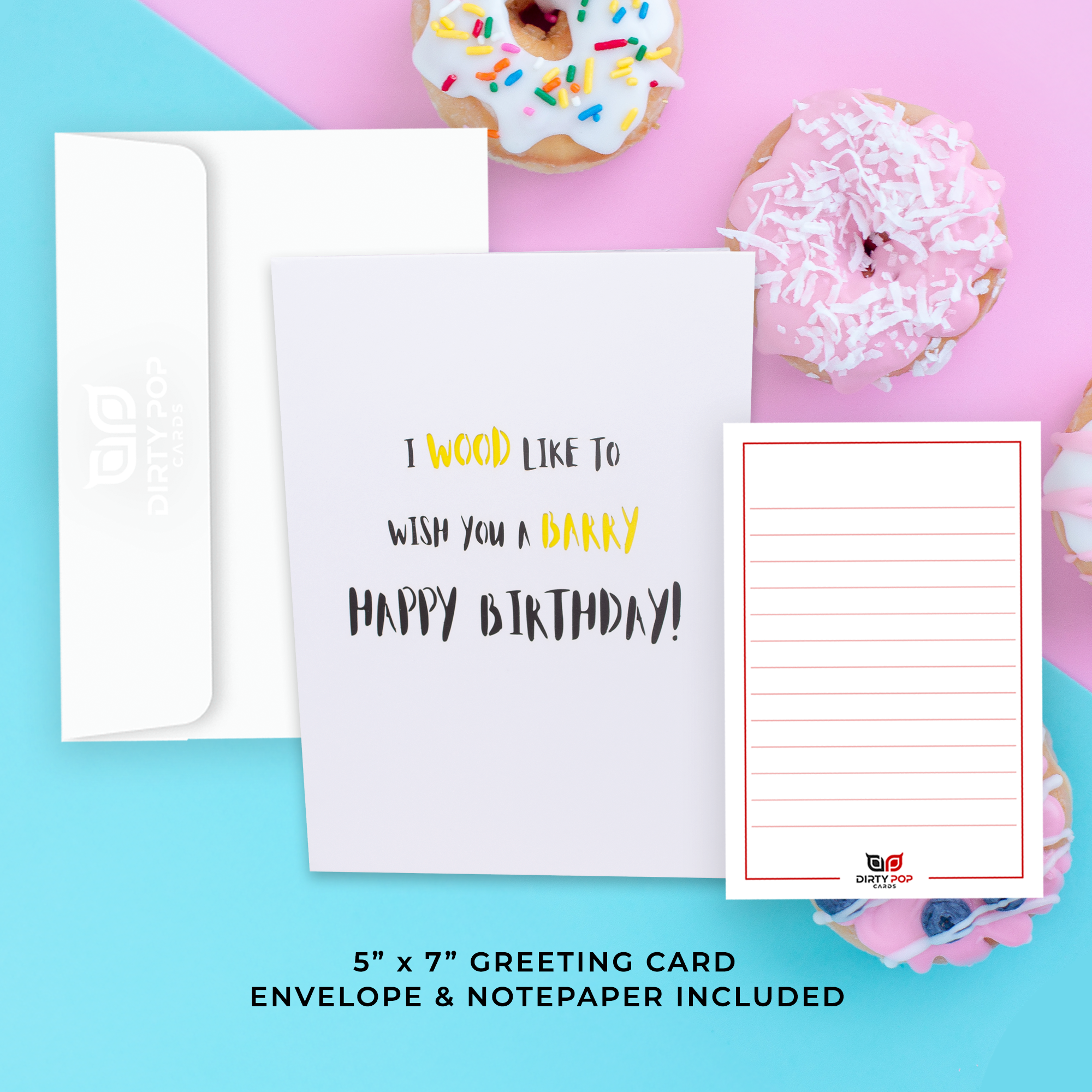 Dirty Pop - Funny Barry Wood Birthday Card Pop Up 3D Barry Wood Meme