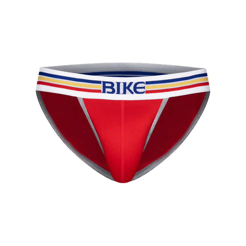 Bike Athletic - Stretch Cotton Jock Brief - Red