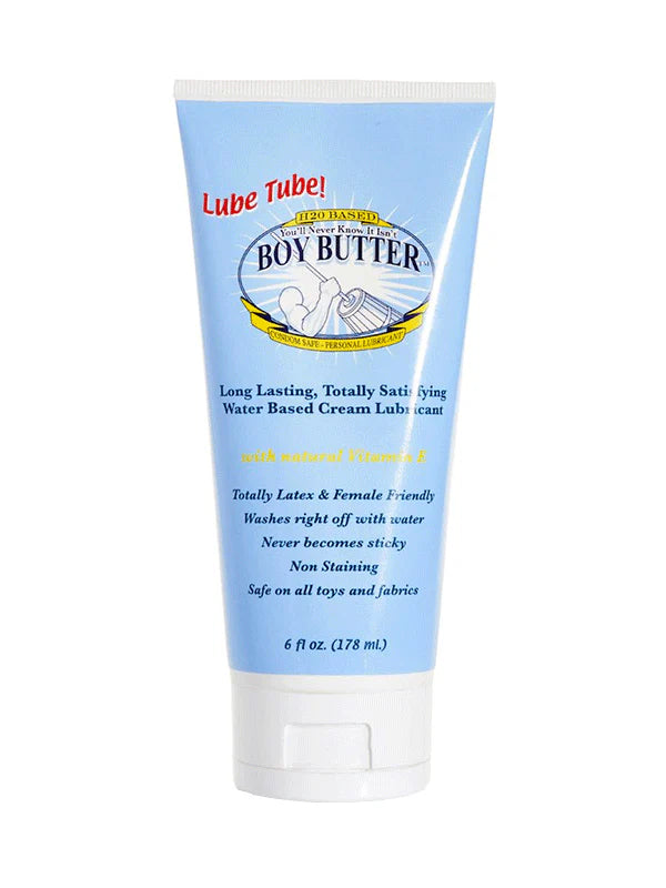 Boy Butter - Lube Tube - H2O Formula 6 oz