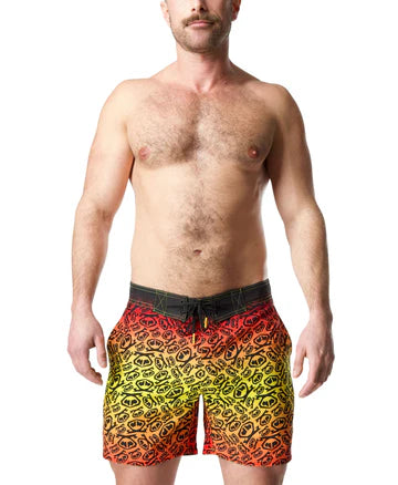 Nasty Pig - Sunset Board Short