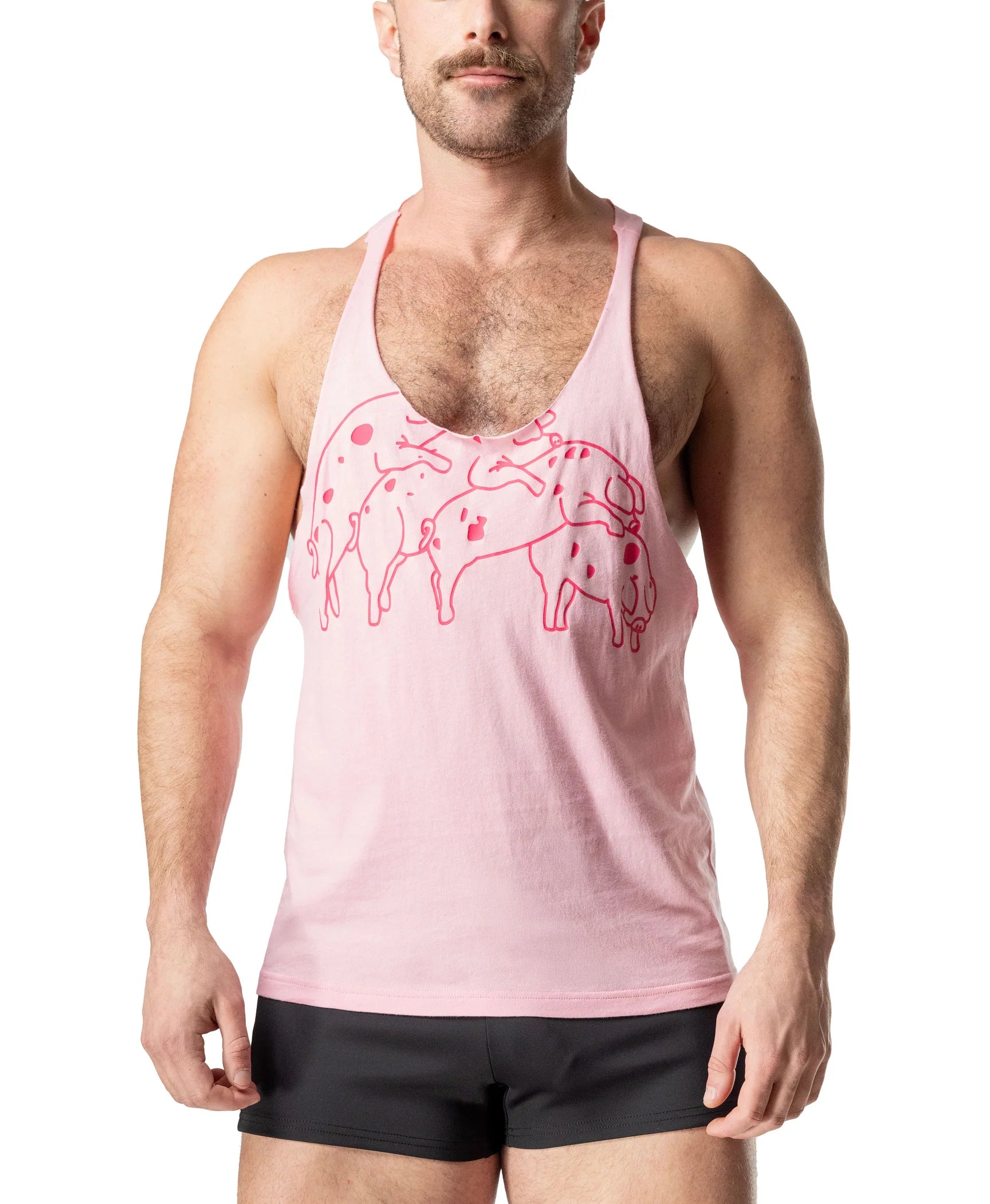 Nasty Pig - Humping Pigs Skank Tank Top