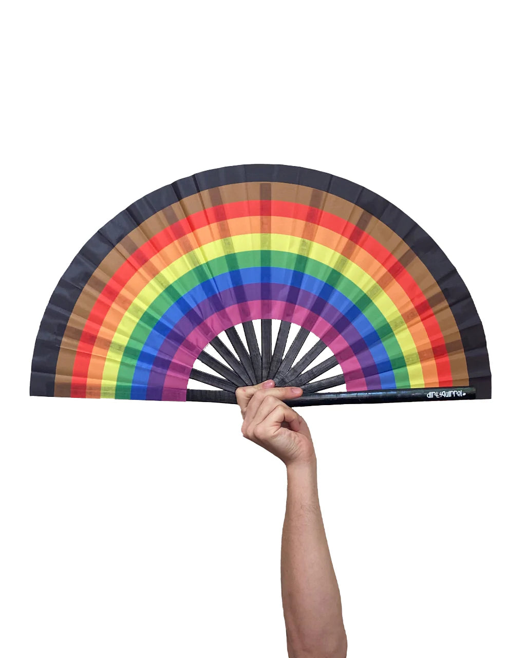 Dirt Squirrel - LGBT Rainbow Fan