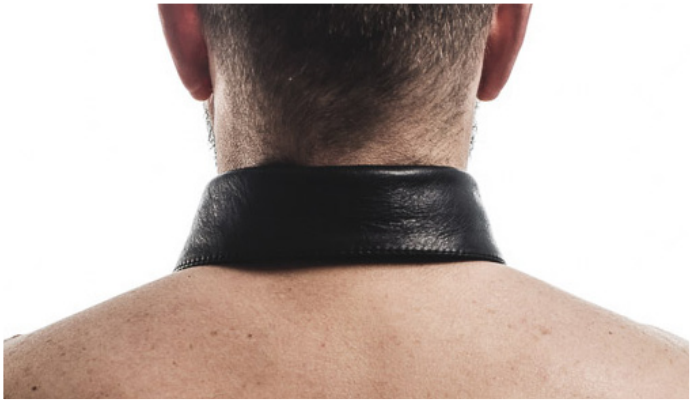 Men's Room - Leather Shirt Collar