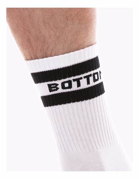 Barcode Fetish half socks