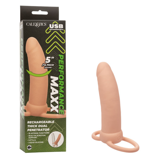 Calexotics - Max Performance Rechargeable Thick Dual Penetrator