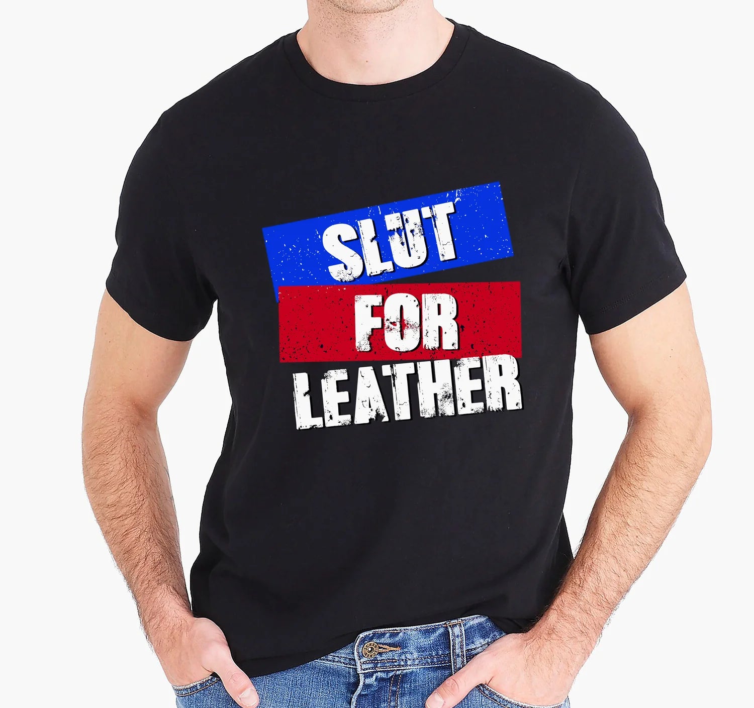 Peachy Kings - Slut for Leather Tee