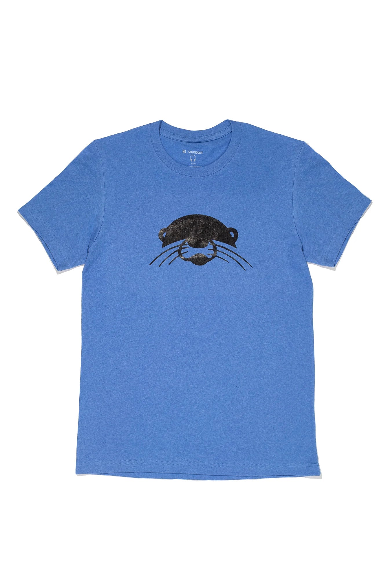 Soundoff- Otter Left Chest Icon T-Shirt Heather Blue