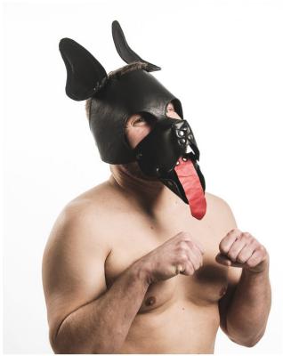 Men's Room - Soft Leather Puppy Hood