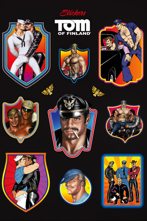 TOM OF FINLAND STICKERS